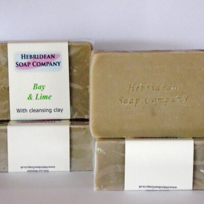 Bay and Lime hand-made soap bar