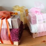 Packaged soap